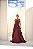 Vestido Longo Assimétrica Rosa Liora - Imagem 5