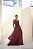 Vestido Longo Assimétrica Rosa Liora - Imagem 1
