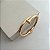 Bracelete Nail Dourado Elegante e Moderno - Imagem 1
