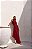 Vestido Saia Drapeada Assimétrica Vermelho - Imagem 3