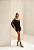 Vestido Curto Drapeado Naves Preto - Imagem 9
