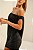 Vestido Curto Drapeado Naves Preto - Imagem 5