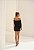 Vestido Curto Drapeado Naves Preto - Imagem 13