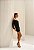 Vestido Curto Drapeado Naves Preto - Imagem 8
