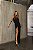 Vestido Longo Sereia Blusê Preto - Imagem 3