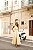 Vestido Gola Botoes Amarelo - Imagem 1