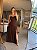 Vestido Longo Tomara Que Caia Dream Elegante Marrom - Imagem 6