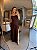 Vestido Longo Tomara Que Caia Dream Elegante Marrom - Imagem 1