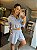 Conjunto Listrado Boxer Melissa Azul - Imagem 6