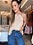 Blusa Sintra Paetê Salmão - Imagem 6