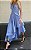 Vestido Assimétrico Ayla Azul - Imagem 3