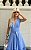 Vestido Assimétrico Ayla Azul - Imagem 7