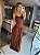 Vestido Longo Allure Mia Marrom - Imagem 4