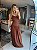 Vestido Longo Allure Mia Marrom - Imagem 6