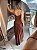 Vestido Longo Allure Mia Marrom - Imagem 2