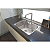 Cuba Tramontina Morgana 60 FX Undermount em Aço Inox com Acabamento Escovado com Válvula 69x49 cm - Imagem 3