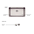 Cuba de embutir Tramontina Design Collection Quadrum Undermount em Aço Inox com Acabamento Acetinado 70 U 70x40 cm - Imagem 2