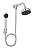 Kit Chuveiro de Parede 12,4 com Desviador e Ducha Manual Cromado Acqua Plus - Deca - Imagem 2