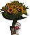 BOUQUET DE GIRASSOL + CHOCOLATE + URSO - Imagem 1