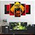 Quadro Quarto Gamer Zone Warning Jogos - Imagem 2