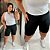 Bermuda Suplex Longa Preto Plus Size - Imagem 3