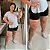 Short Suplex Curto Preto Plus Size - Imagem 3
