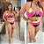 Biquíni Cortininha Neon Plus Size - Imagem 2