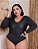 Body Corino Preto Plus Size - Imagem 3