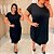 Vestido indiano Preto Plus Size - Imagem 4