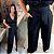 Calça Pantalona Duna Preto Plus Size - Imagem 3