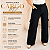 Calça Pantalona Cargo MG Preto Plus Size - Imagem 2