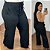 Calça Pantalona Canelada Veronica Preto Plus Size - Imagem 3