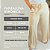 Calça Pantalona Canelada Veronica Preto Plus Size - Imagem 3
