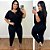 Blusa Maia Lisa Preto Max Plus Size - Imagem 3