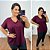 Blusa Maia Trançada Vinho Max Plus Size - Imagem 1