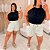 Blusa Gola Duna Preto Plus Size - Imagem 3