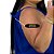 Blusa Gola Duna Azul Royal Plus Size - Imagem 5