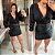 Body Tule Juliana Preto Plus Size - Imagem 3