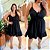 Vestido Susan Preto Plus Size - Imagem 3