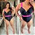 Maiô Glamour Pink Plus Size Praia - Imagem 2