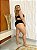 Maiô Glamour Preto Plus Size Praia - Imagem 3