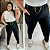 Calça Bengaline Cinto Preto Plus Size - Imagem 3
