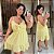 Vestido Susan Amarelo Plus Size - Imagem 1