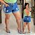 Short Jeans Awa Bianca Plus Size - Imagem 1