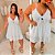 Vestido Susan Branco Plus Size - Imagem 3