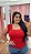 Regata Canelada Vermelho Plus Size - Imagem 2