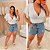 Cropped Canelado Aline Branco Plus Size - Imagem 4