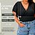 Cropped Canelado Aline Azul Royal Plus Size - Imagem 3
