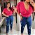 Cropped Canelado Aline Pink Plus Size - Imagem 3
