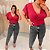 Cropped Canelado Aline Pink Plus Size - Imagem 4